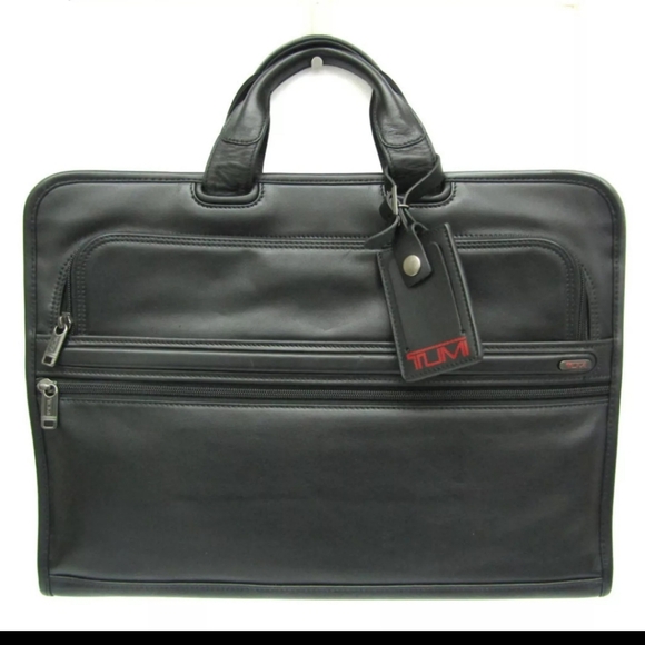 Tumi Other - Tumi large screen portfolio leather briefcase shoulder bag 96111d4